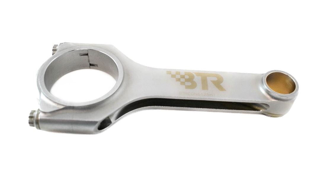 BTR 4340 FORGED H BEAM CONNECTING RODS W/ARP BOLTS, 6.125