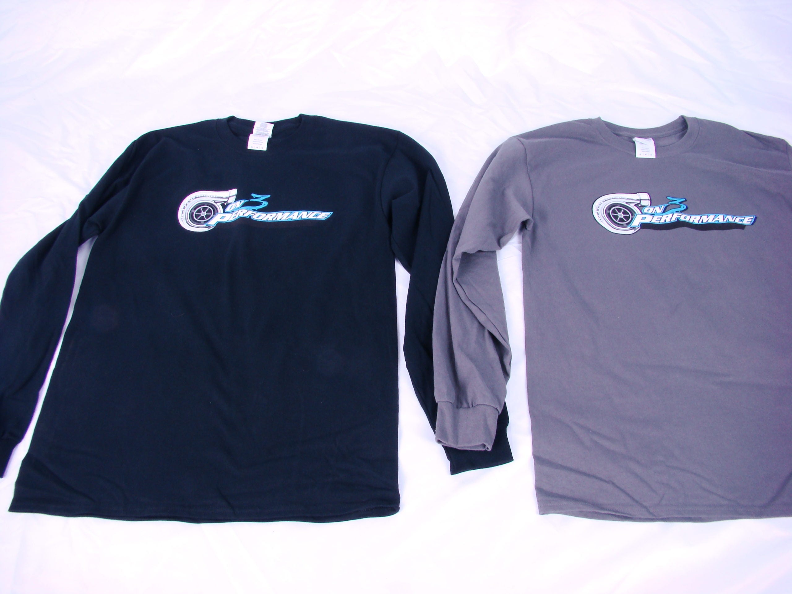 On 3 Long Sleeve Tee - Black or Gray – On3 Performance