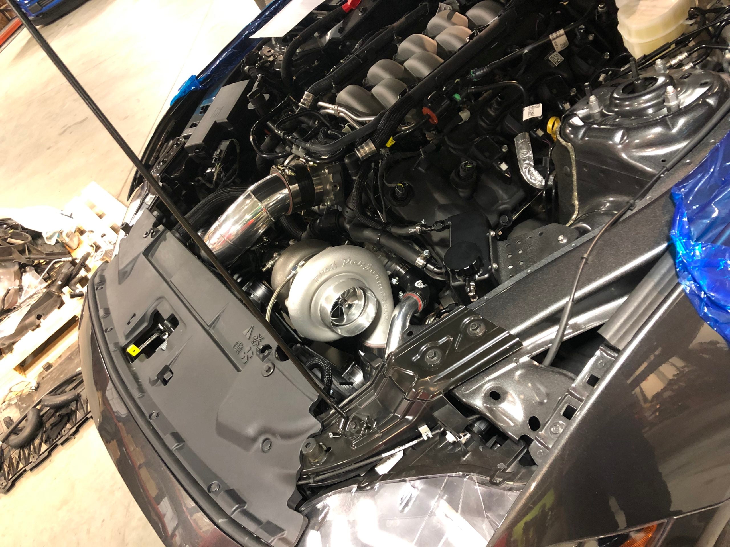 2015-2023) Mustang GT 5.0 Coyote Single Turbo System – On3