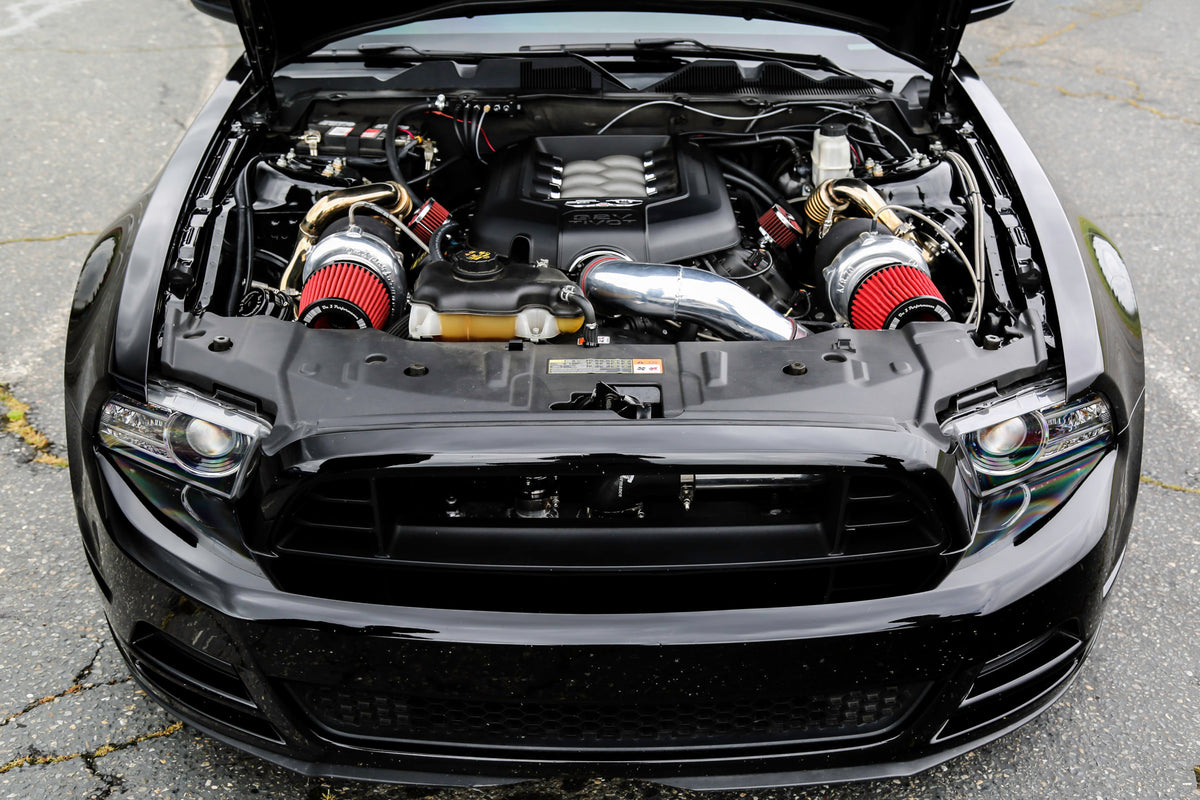 Boostedgt Engine (2011-2014) Mustang GT 5.0 Twin Turbo 1200+HP System – On3 Performance