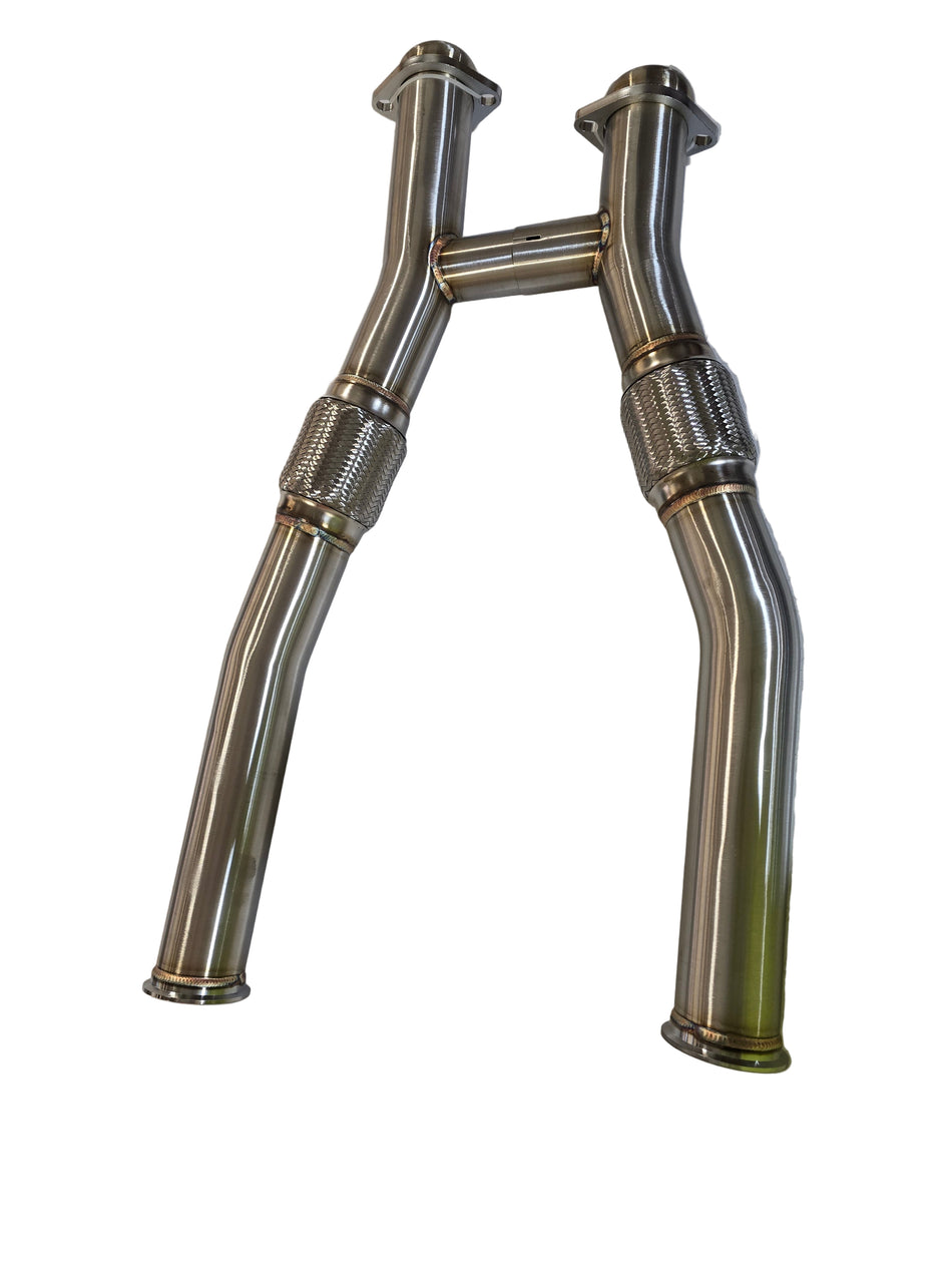 (1999-2004) 2v & 4v Twin Turbo Kit H-Pipe