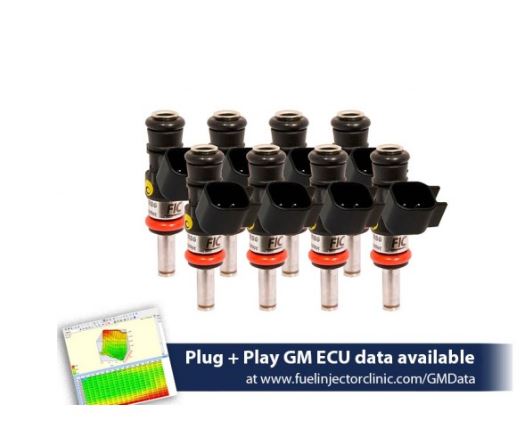 1440cc (160 lbs/hr at OE 58 PSI fuel pressure) FIC Fuel Injector Clinic Injector Set for LS3, LS7, LSA, L76, L92, and L99 engines (High-Z)