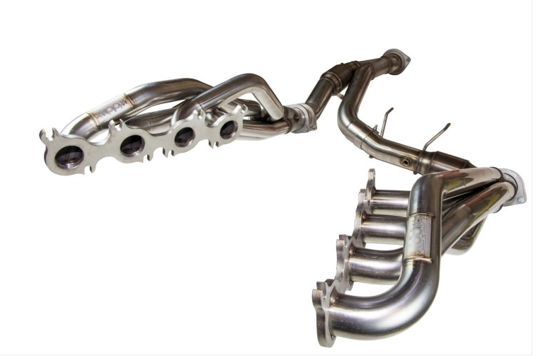 (2021-2024) 1-7/8" Stainless Headers and GREEN Catted X-pipe, F-150 5.0L