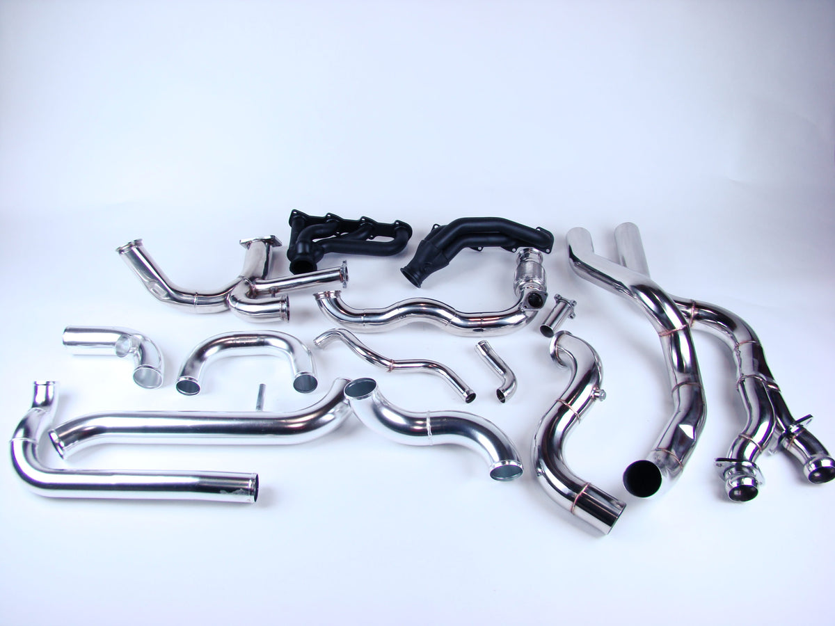 (1996-2004) Mustang GT 2v Forward Facing Single Turbo System – On3 ...