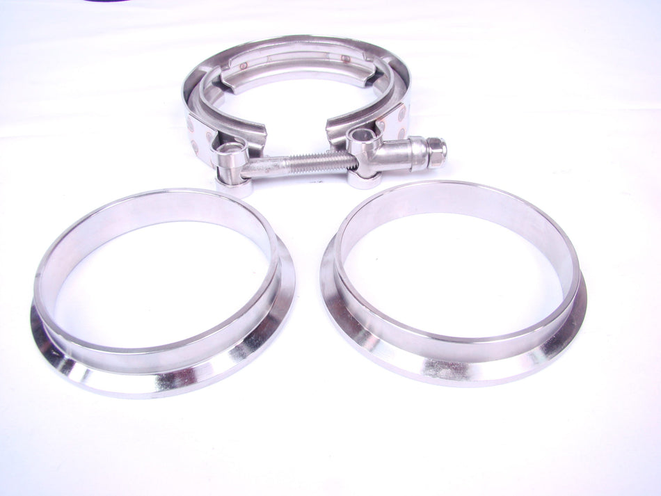 3.0" V-Band Flange / SS Clamp Kit