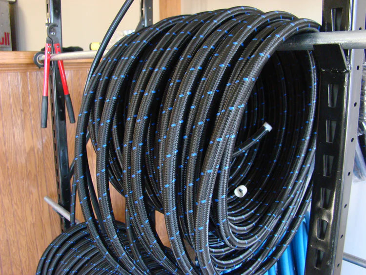 6an PTFE Fuel Line E85 Nylon Braided Fuel Hose