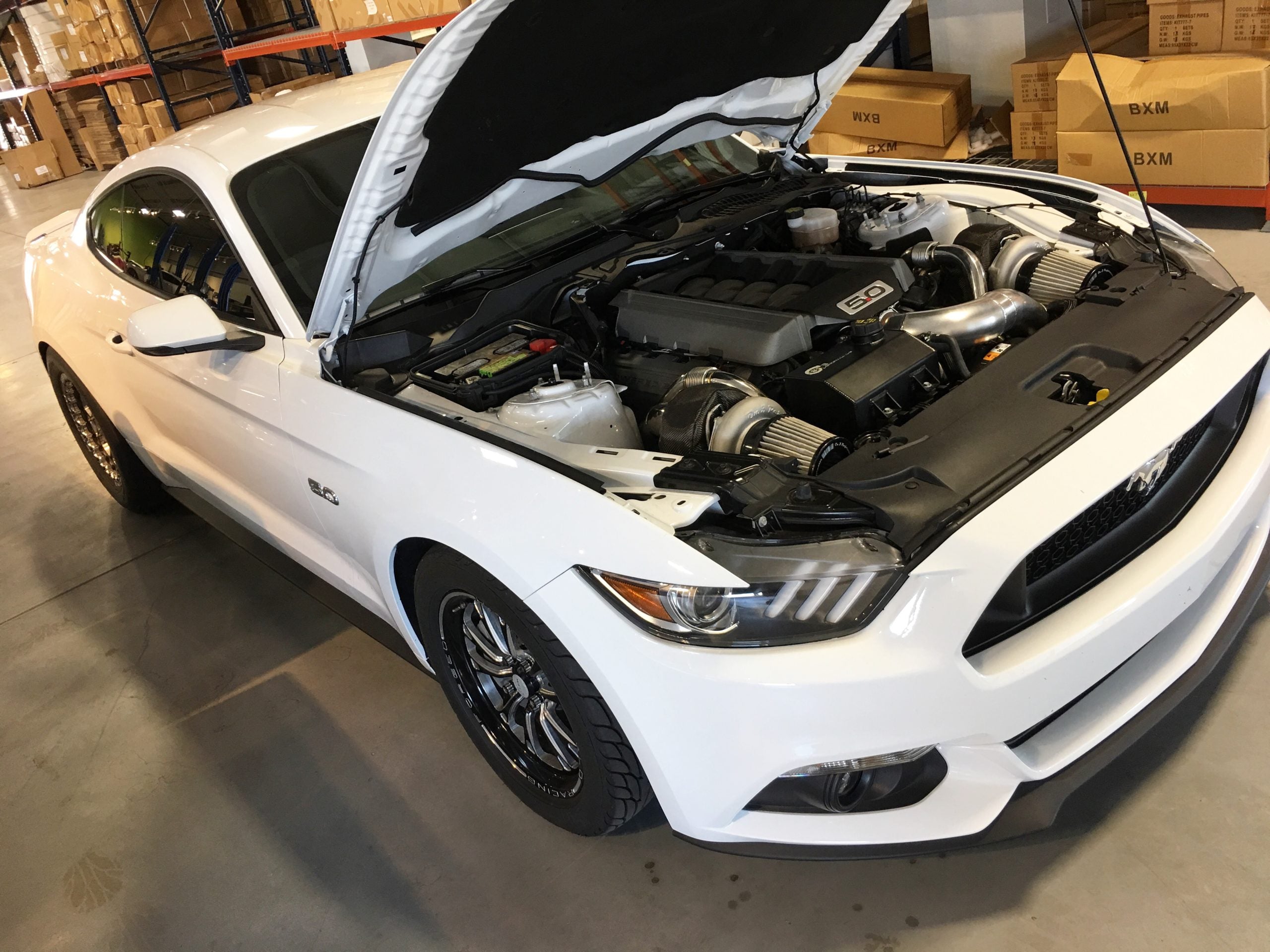 (2015-2017) Mustang GT 5.0 2nd Gen Top Mount Twin Turbo System - S550 ...