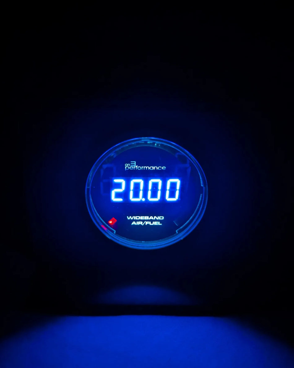 On 3 Performance Wideband Gauge Kit - 4.9 Bosch O2 Sensor