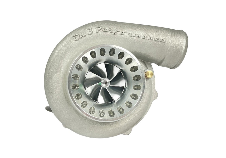 6466x *Oil-Less* T4 Turbocharger -Billet Wheel / Dual Ceramic Ball Bearing