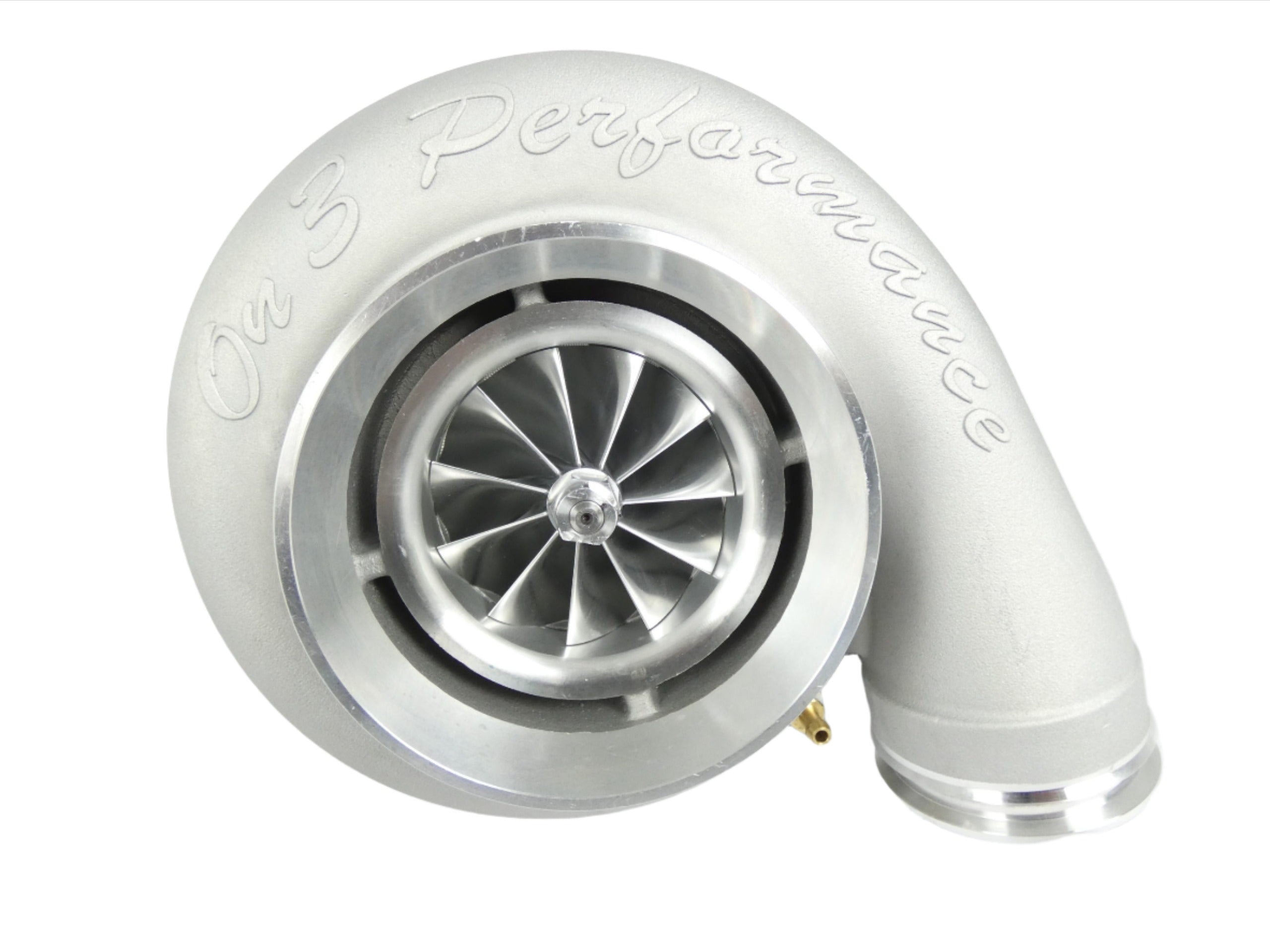 94mm CNC Billet Wheel Turbocharger T6 Stainless V-Band Exhaust Housing ...