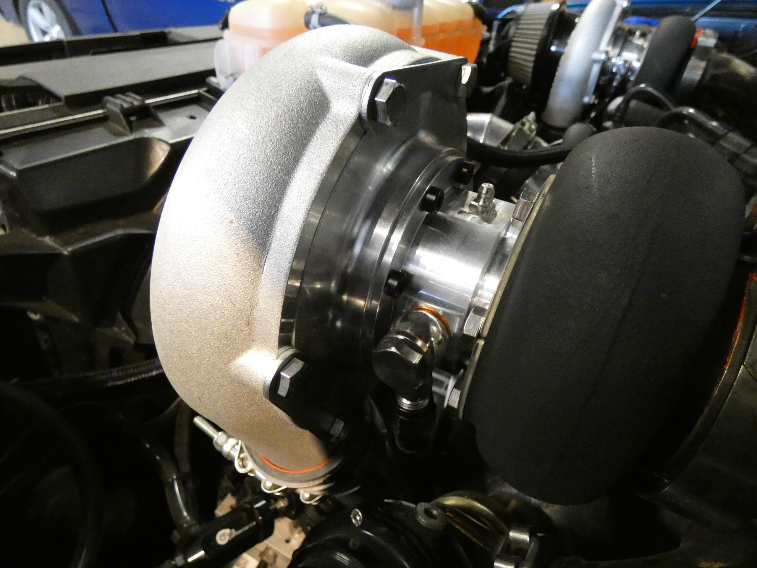 6766x Turbocharger -*Oil-Less* T4 V-Band Billet Wheel / Dual