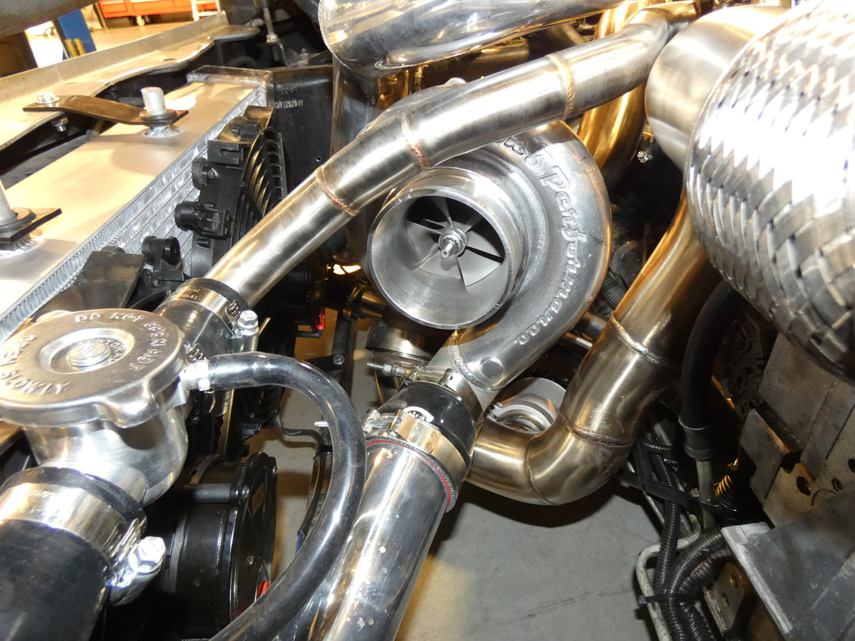 Ls1 Rear Mount Turbo (1997-2004) Corvette C5 Single Turbo System - LS1 / LS6 / 5.3 / 6.0 ...