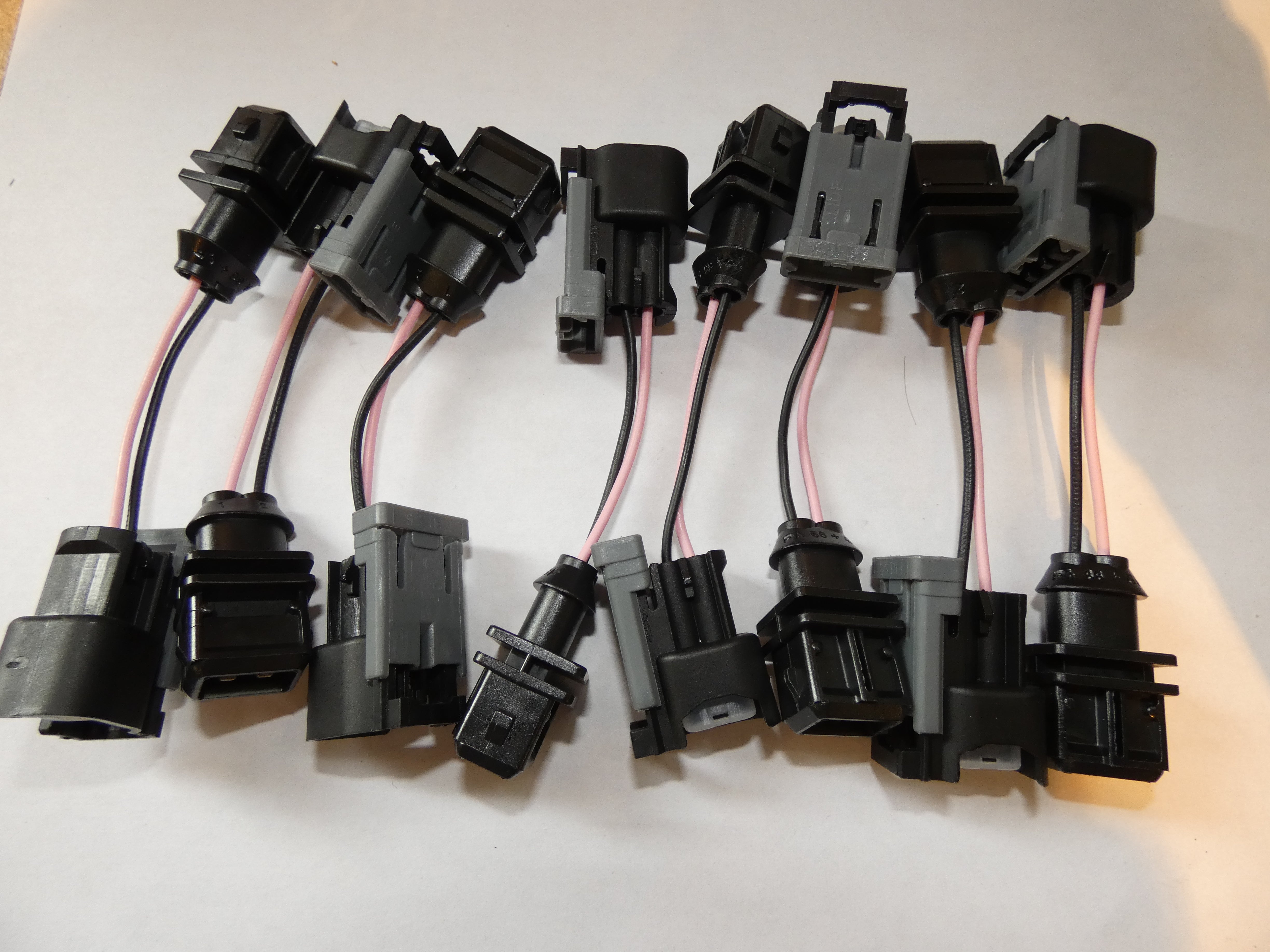 Injector Adapters- EV1(Harness) to EV6(Injectors) – On3 Performance