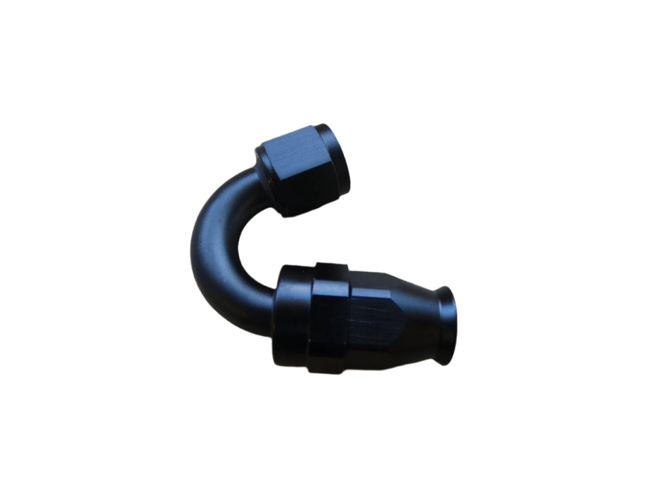 8an PTFE 150° Hose End- Black