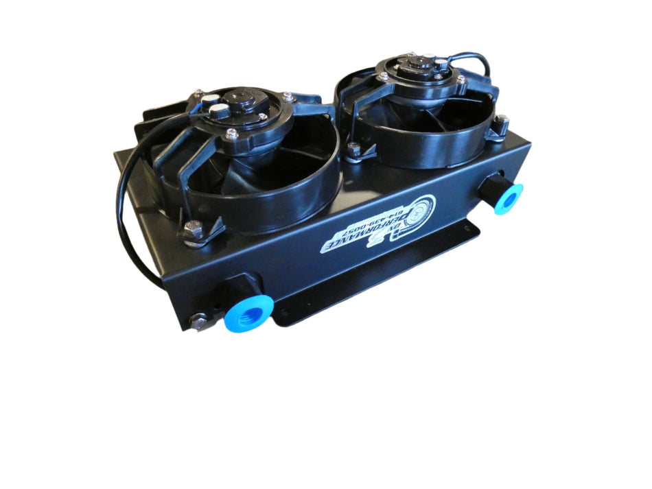 On3 Performance- DR Series Transmission Cooler w/Dual fans