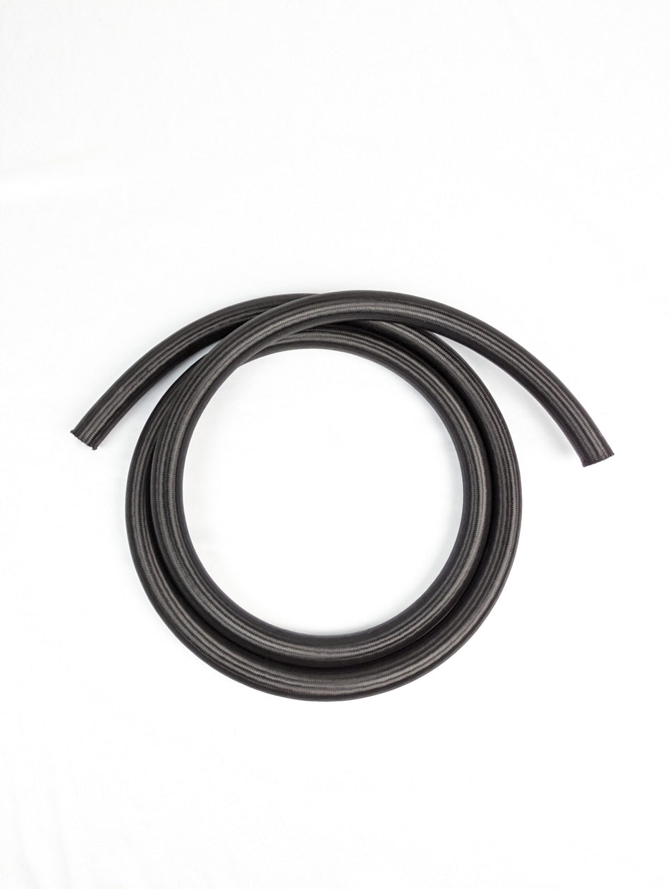 12an Black Braided Nylon Line w/ Steel Re-Enforcement