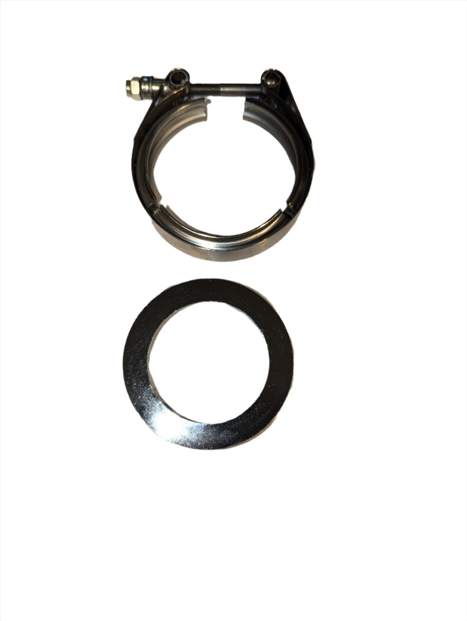 S400 80mm or 86mm T6 Turbo Exhaust Housing Inlet Flange / Clamp Kit