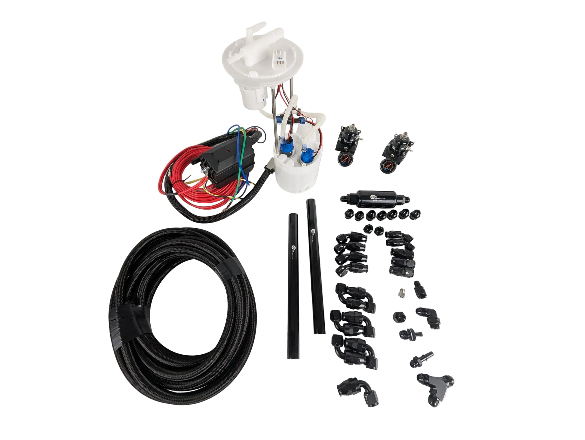 On3 Performance Dual-Pump Return-Style Fuel System (1200HP), 525/320lph for 2018-2020 Ford F-150 (5.0L V8)